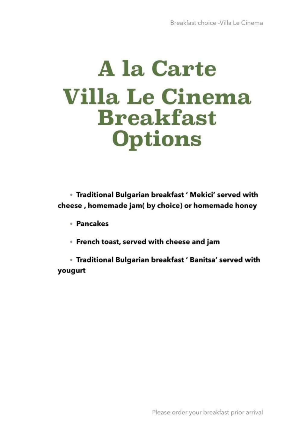 Villa Le Cinema Широки-Дол Экстерьер фото